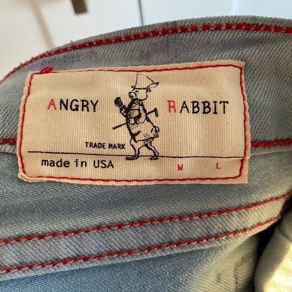 Angry Rabbit Blue Ombré Skinny Jeans - Size 29 - Picture 4 of 6